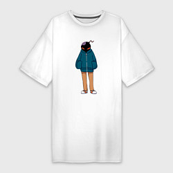 Женская футболка-платье Whitty