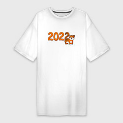 Женская футболка-платье 2022 - Год Тигра