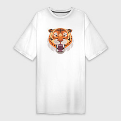 Женская футболка-платье African Tiger