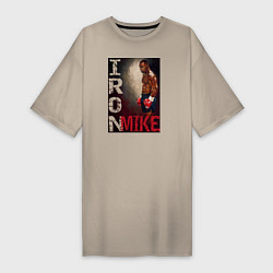 Женская футболка-платье Железный Майк Тайсон