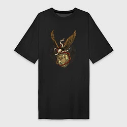 Женская футболка-платье Гигантский орёл