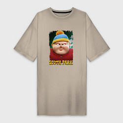 Женская футболка-платье Eric Cartman 3D South Park