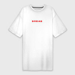 Футболка женская-платье Metroid Dread Логотип, цвет: белый