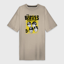 Женская футболка-платье The Beatles bubble gum