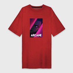 Женская футболка-платье Arcane Neon