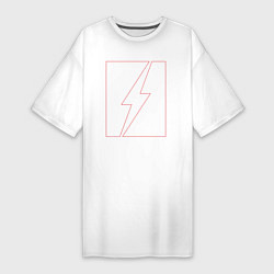 Женская футболка-платье SHLSHK Lightning Collection