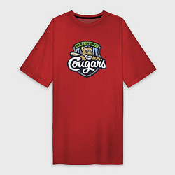 Женская футболка-платье Kane County Cougars - baseball team