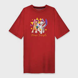 Женская футболка-платье Magic Pony Friends