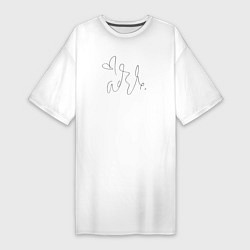 Женская футболка-платье Adele - Автограф