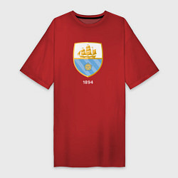 Женская футболка-платье Манчестер Сити 1894