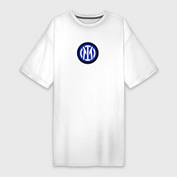 Женская футболка-платье Интер, Inter