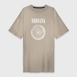 Женская футболка-платье Nirvana Нирвана Круги ада