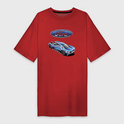 Женская футболка-платье Ford Motorsport Racing team