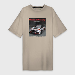 Женская футболка-платье Honda Motorsport Racing Team
