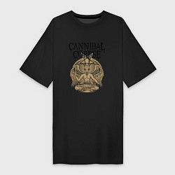 Женская футболка-платье Cannibal Труп Каннибала Z