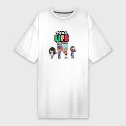 Женская футболка-платье Toca Life World 3