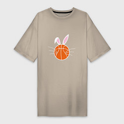 Женская футболка-платье Basketball Bunny