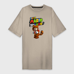 Женская футболка-платье Super Mario 3D Land Hero