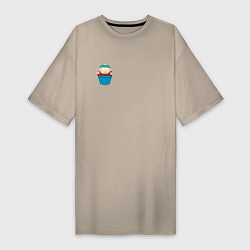 Женская футболка-платье Южный парк - Эрик Картман