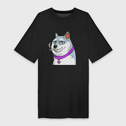 Женская футболка-платье NFT DOGE