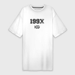 Женская футболка-платье Дети 90-х