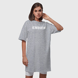 Футболка женская-платье Eminem ЭМИНЕМ, цвет: меланж — фото 2