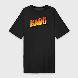 Женская футболка-платье Bang взрыв