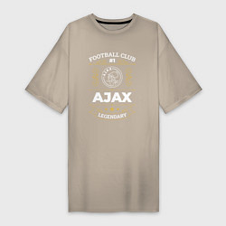 Женская футболка-платье Ajax: Football Club Number 1