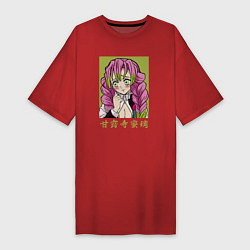 Женская футболка-платье Хашира любви Мицури