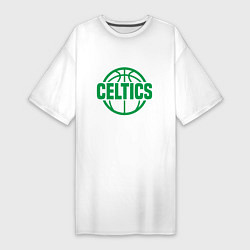 Женская футболка-платье Celtics Baller