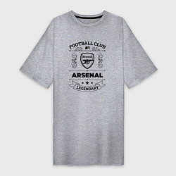 Женская футболка-платье Arsenal: Football Club Number 1 Legendary