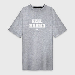 Женская футболка-платье Real Madrid Football Club Классика