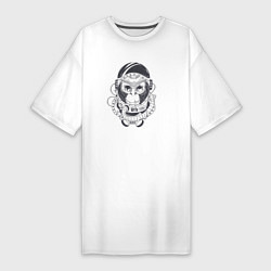 Женская футболка-платье Space Monkey