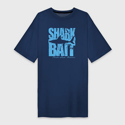 Женская футболка-платье Наживка для акулы
