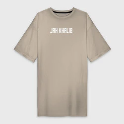 Женская футболка-платье Jah Khalib - Logo