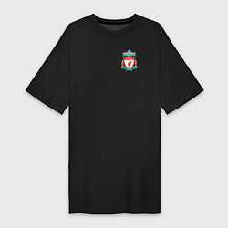 Женская футболка-платье Ливерпуль Логотип