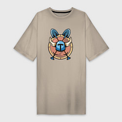 Женская футболка-платье Герб - Shovel knight