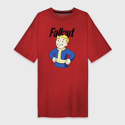 Женская футболка-платье Fallout blondie boy