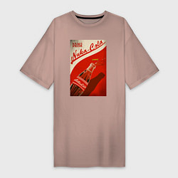 Женская футболка-платье Drink nuka - cola
