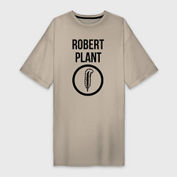 Женская футболка-платье Robert Plant - Led Zeppelin - legend