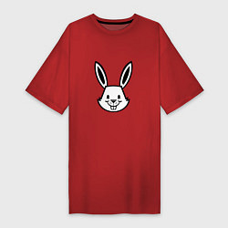 Женская футболка-платье Bunny Funny