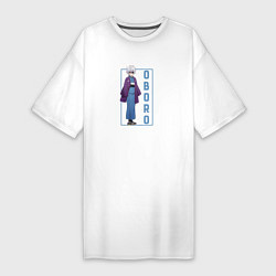 Женская футболка-платье Оборо Шинто - Юна из гостиницы Юраги