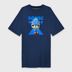 Женская футболка-платье Funko pop Sonic