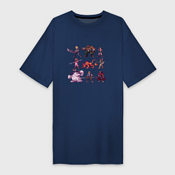 Женская футболка-платье Final Fantasy 7 Pixelart