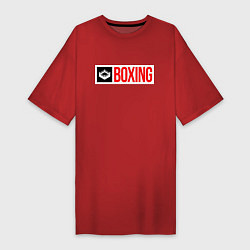 Женская футболка-платье Ring of boxing