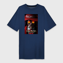 Женская футболка-платье Hellsing - Alucard face