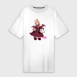 Женская футболка-платье Марин Китагава чертик - Фарфоровая кукла