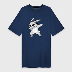 Женская футболка-платье Кролик ДЭБ