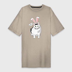 Женская футболка-платье Кролик Бендер - 2023