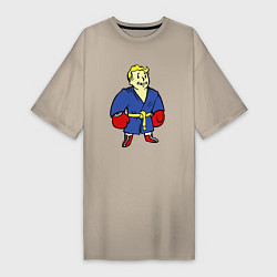 Женская футболка-платье Vault boy - boxer